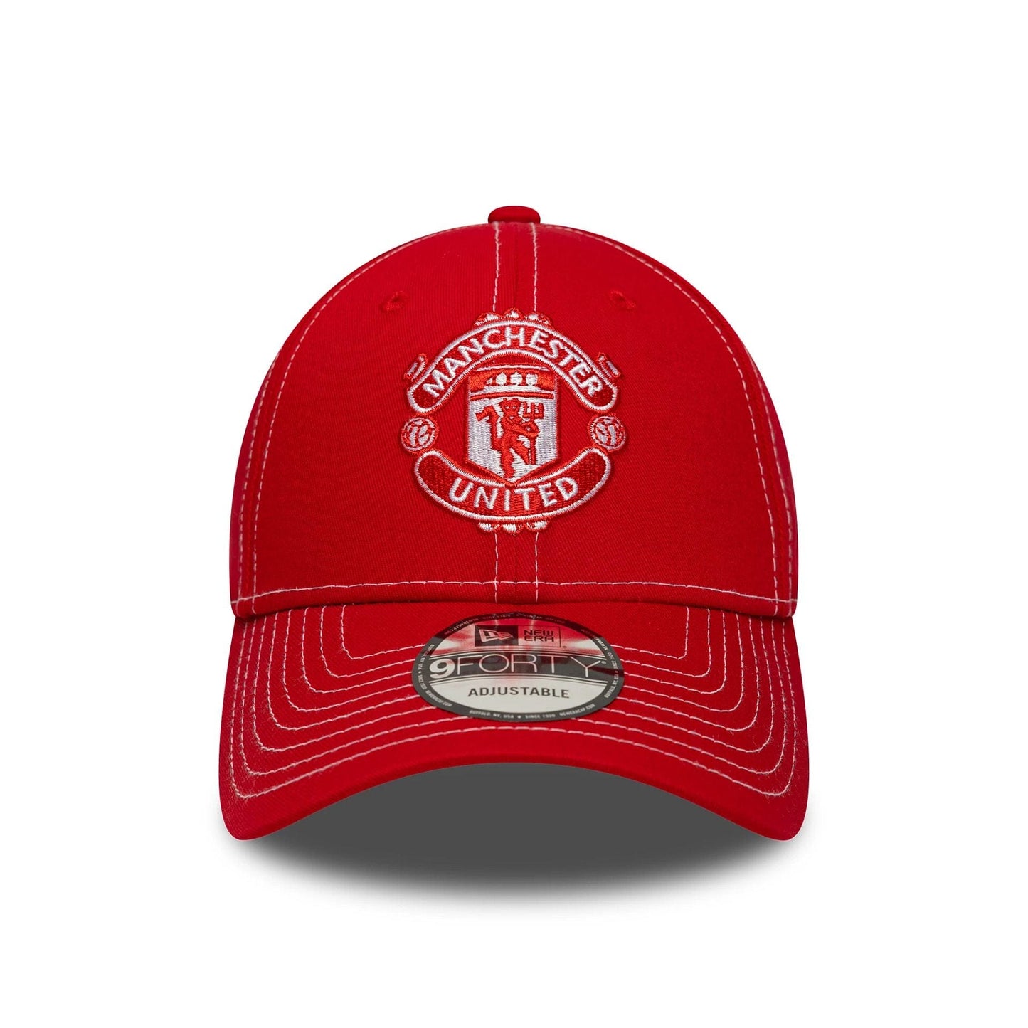 This is a Manchester United FC Contrast Stitch Red 9FORTY Adjustable Cap 3