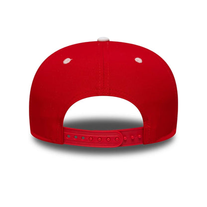 This is a Manchester United FC Recycled Red 9SEVENTY Stretch Snap Adjustable Cap 4