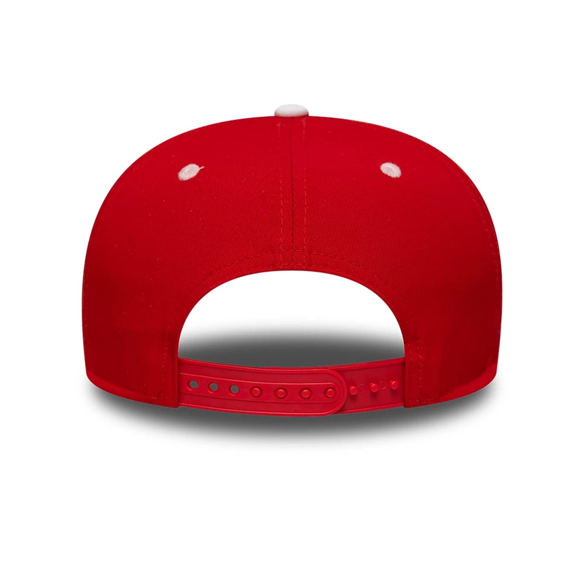 This is a Manchester United FC Recycled Red 9SEVENTY Stretch Snap Adjustable Cap 4
