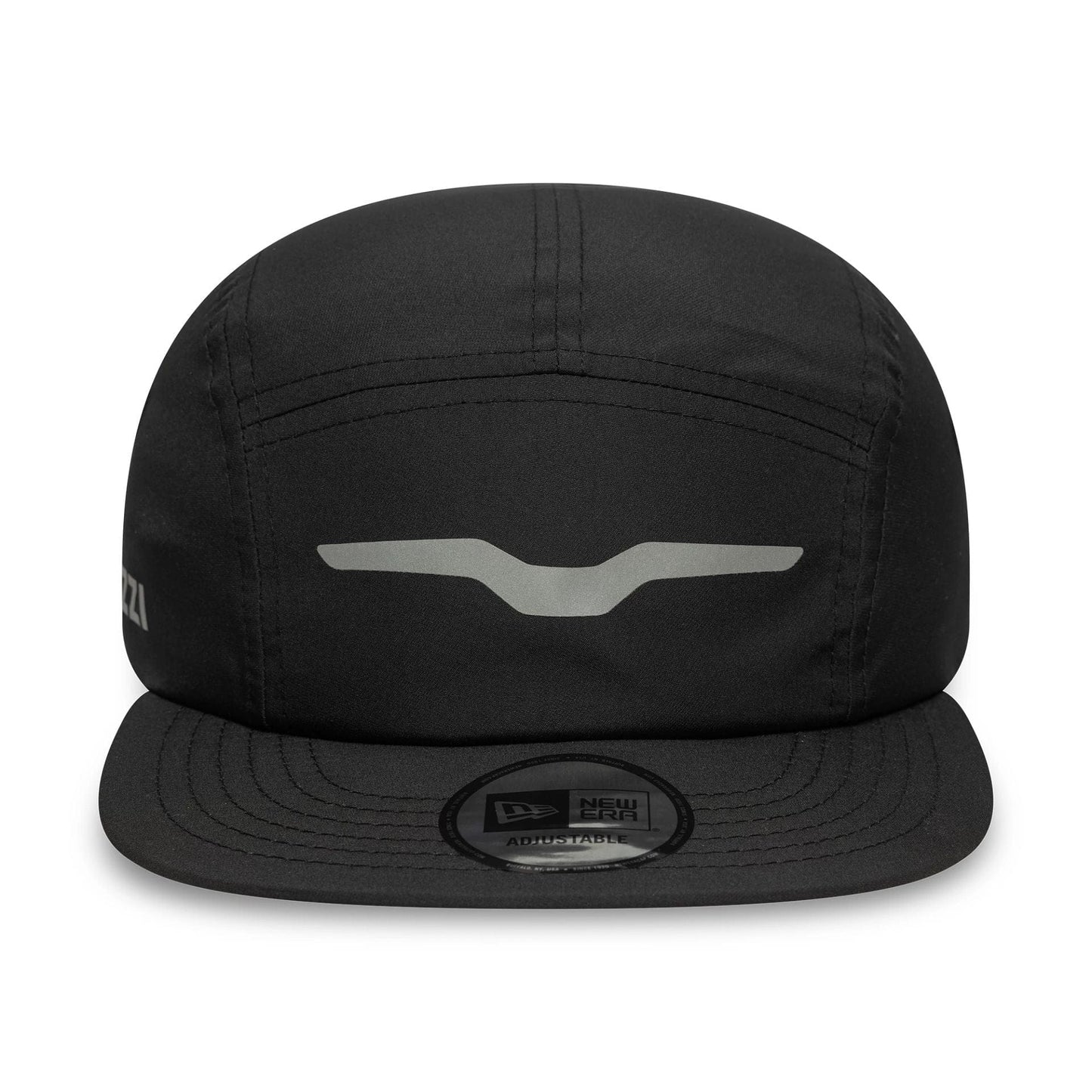 This is a Moto Guzzi Reflective Black Camper Adjustable Cap 2