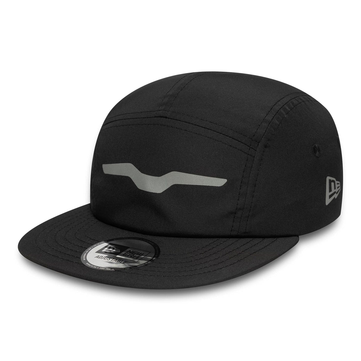 This is a Moto Guzzi Reflective Black Camper Adjustable Cap 3