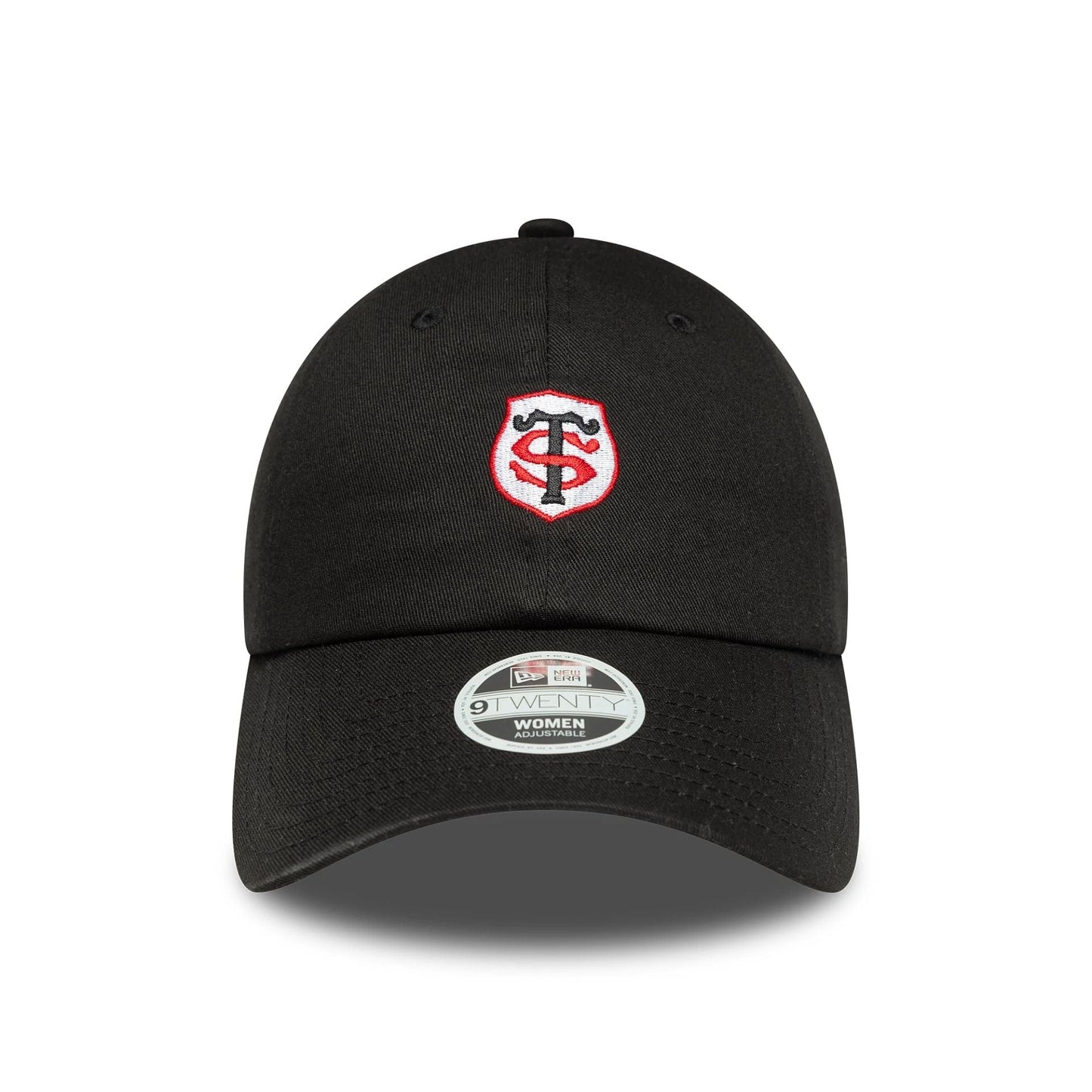 This is a Stade Toulousain Womens Core Black Pony Tail Adjustable Cap 3