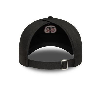 This is a Stade Toulousain Womens Core Black Pony Tail Adjustable Cap 2