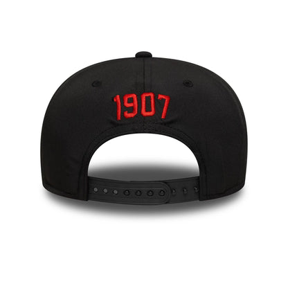 This is a Stade Toulousain Recycled Black 9SEVENTY Stretch Snap Adjustable Cap 4