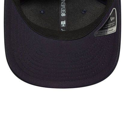 This is a Tottenham Hotspur FC Recycled Navy 9SEVENTY Stretch Snap Adjustable Cap 5