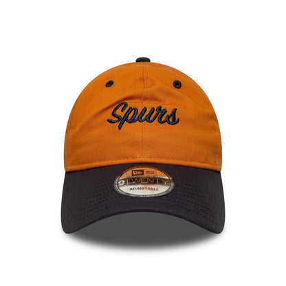 This is a Tottenham Hotspur FC Seasonal Script Brown 9TWENTY Adjustable Cap 2