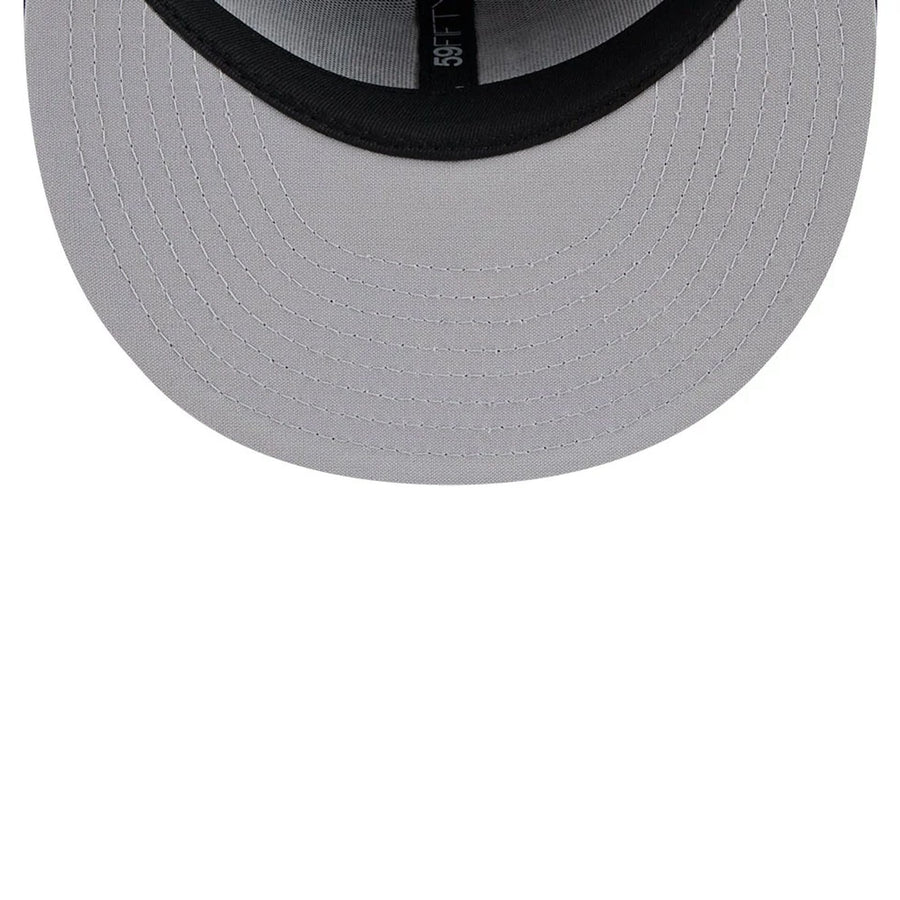 This is a El Paso Chihuahuas MiLB Theme Nights 2025 Purple 59FIFTY Fitted Cap 2