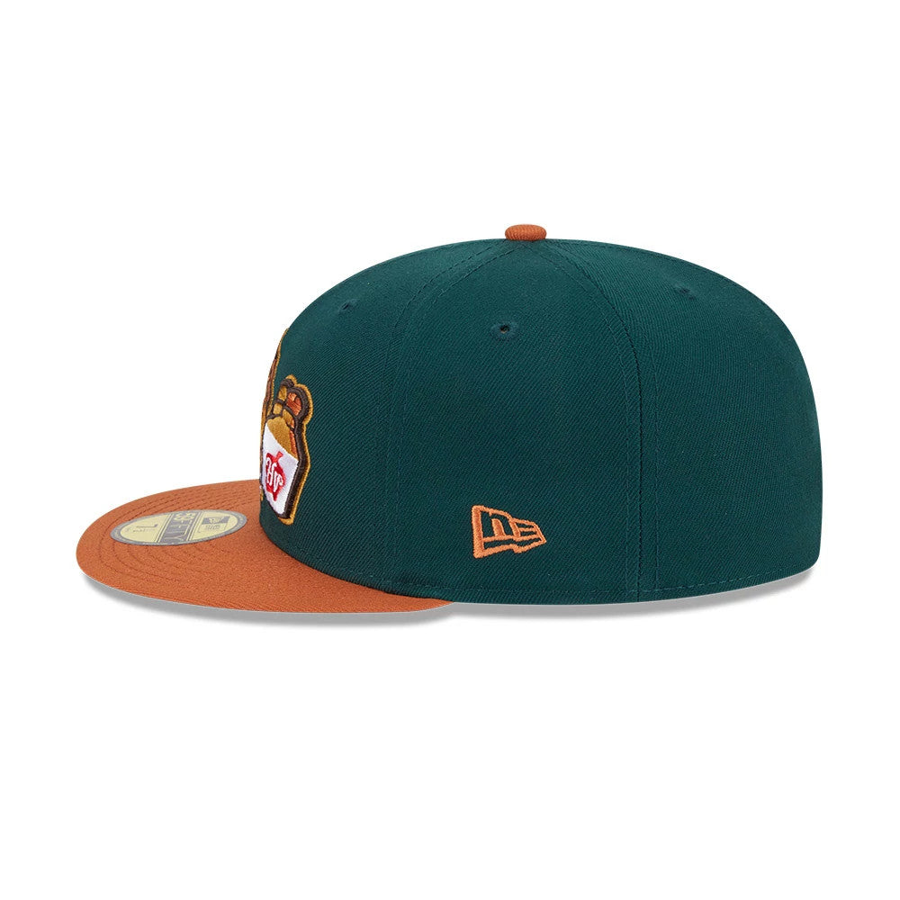Pictured is this MiLB Theme Night Hudson Valley Renegades 59FIFTY Fitted cap in dark green. 6