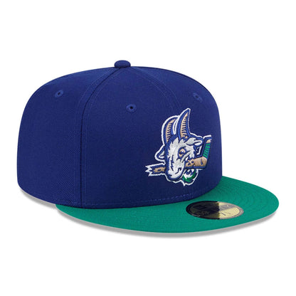 This is a Hartford Yard Goats MiLB Theme Night Navy 59FIFTY Fitted Cap 4