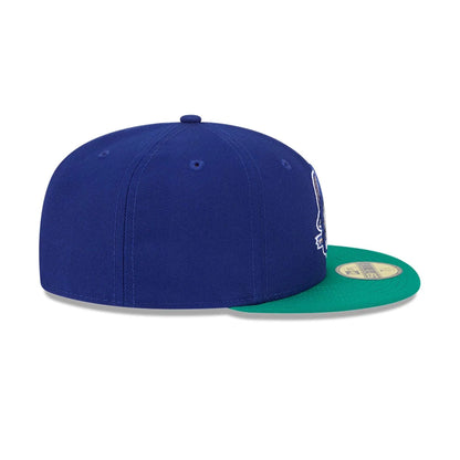 This is a Hartford Yard Goats MiLB Theme Night Navy 59FIFTY Fitted Cap 6