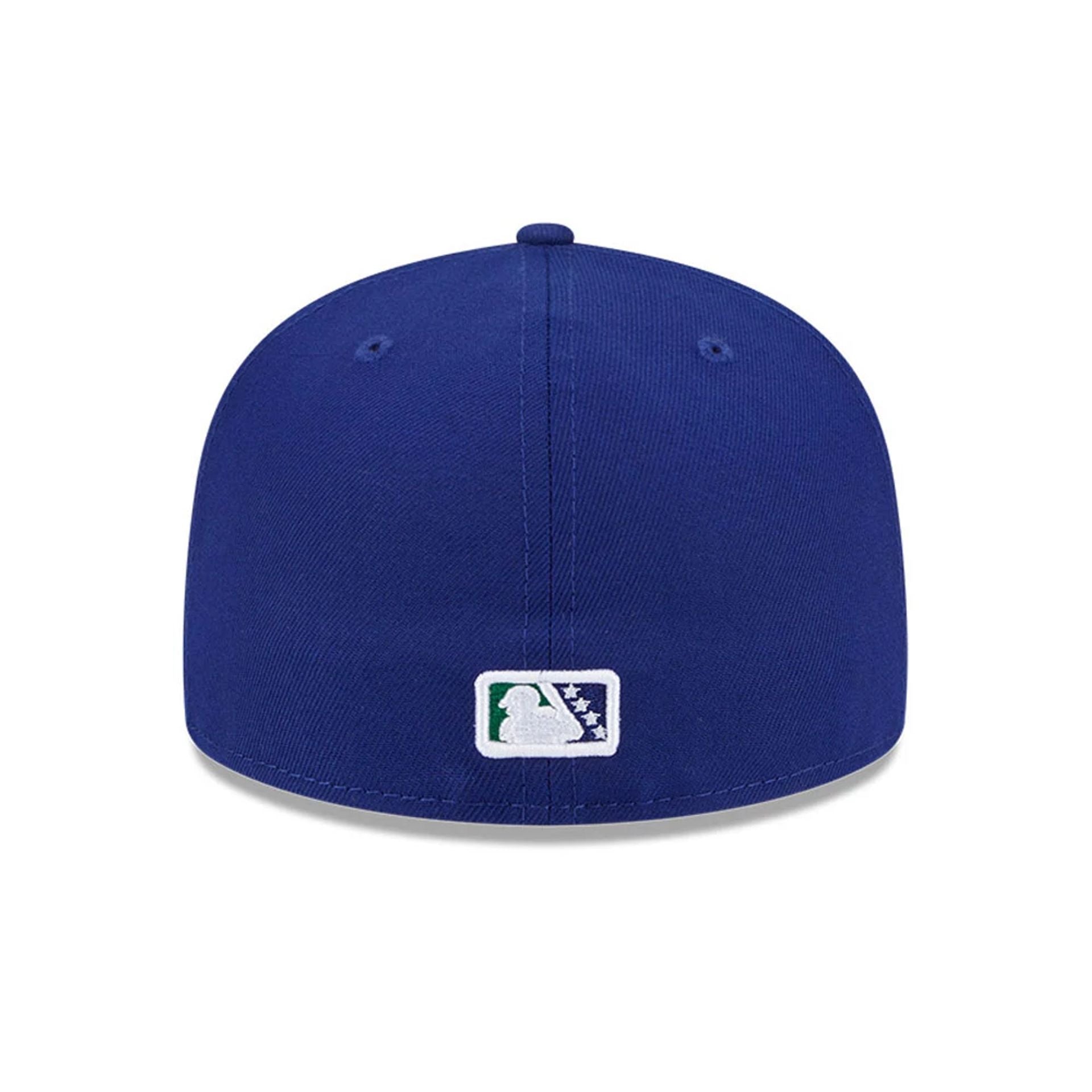 This is a Hartford Yard Goats MiLB Theme Night Navy 59FIFTY Fitted Cap 7