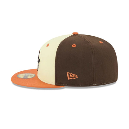 This is a El Paso Chihuahuas MiLB Theme Nights Brown 59FIFTY Fitted Cap 5