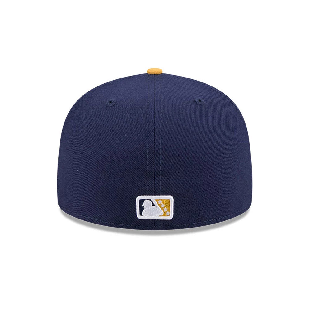 Pictured is this MiLB Theme Night Hudson Valley Renegades 59FIFTY Fitted cap in navy. 5