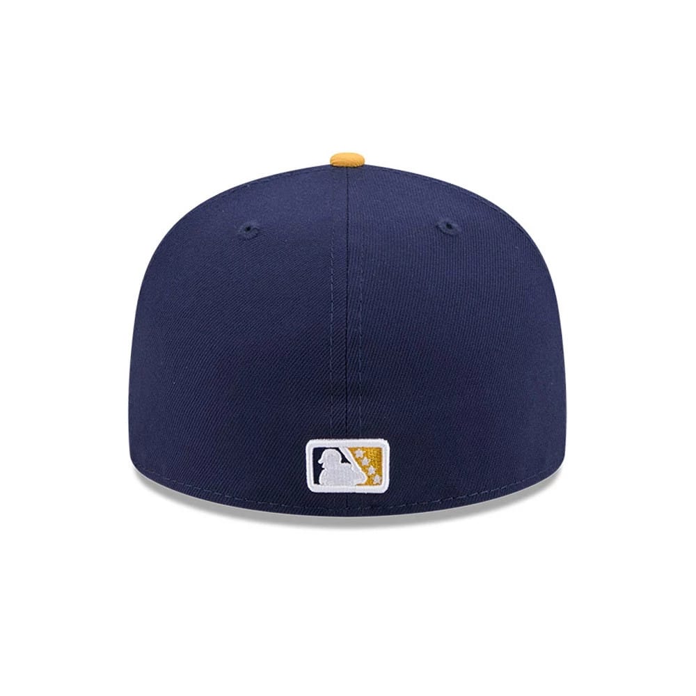 Pictured is this MiLB Theme Night Hudson Valley Renegades 59FIFTY Fitted cap in navy. 5