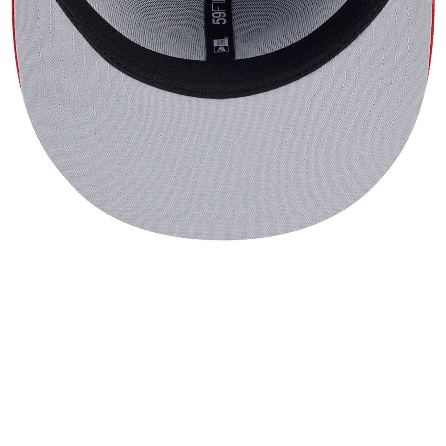Pictured is this MiLB Theme Night Toledo Mud Hens 59FIFTY Fitted cap in navy. 2