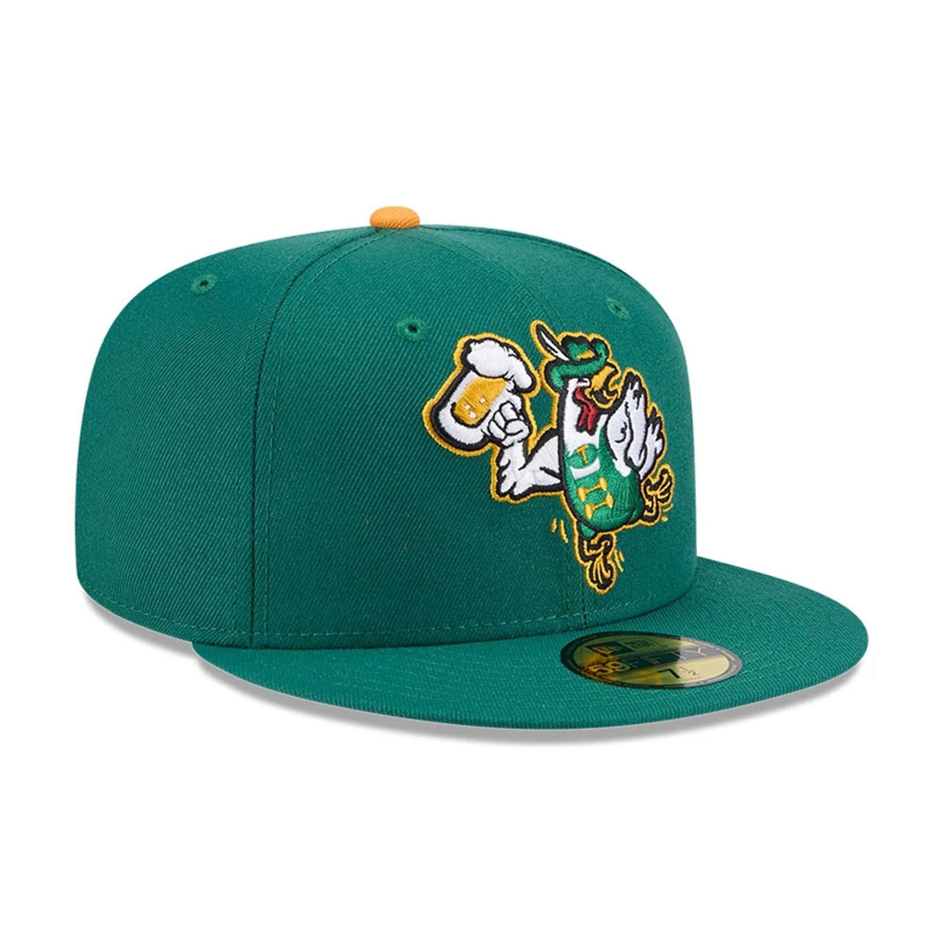 MiLB Theme Night Tulsa Drillers Green 59FIFTY Fitted Cap | NEC EU