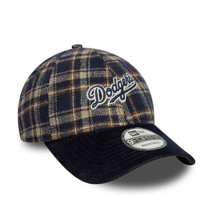 This is a LA Dodgers Cord & Tweed Navy 9FORTY Adjustable Cap 3
