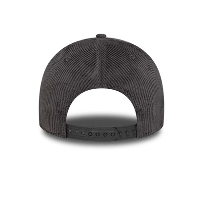 This is a LA Lakers MLB Cord Dark Grey 9FORTY M-Crown Adjustable Cap 4