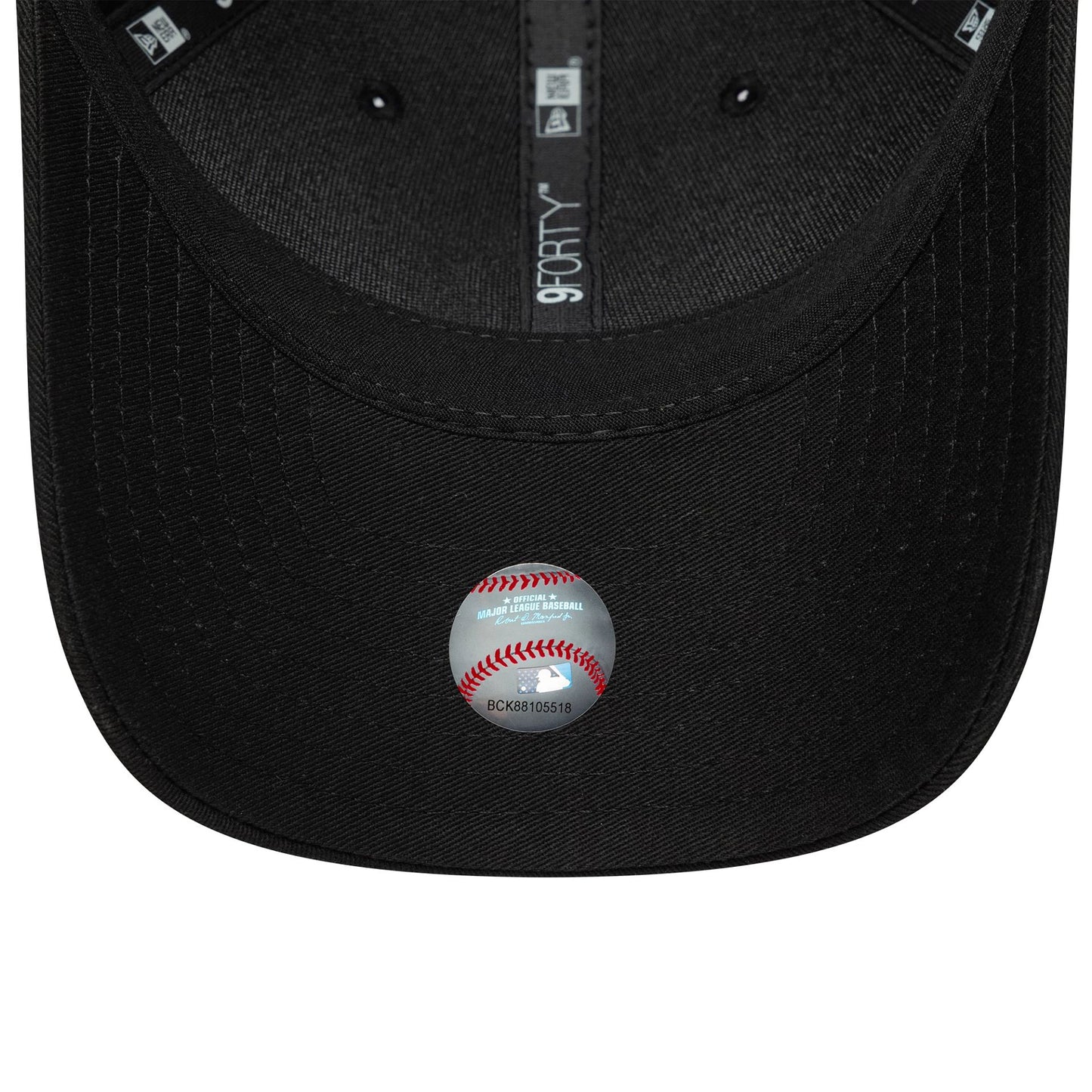 This is a New York Yankees MLB Black 9FORTY M-Crown Adjustable Cap 5