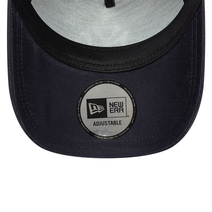 This is a New York Yankees MLB Visor Hit Navy 9FORTY E-Frame Adjustable Cap 5