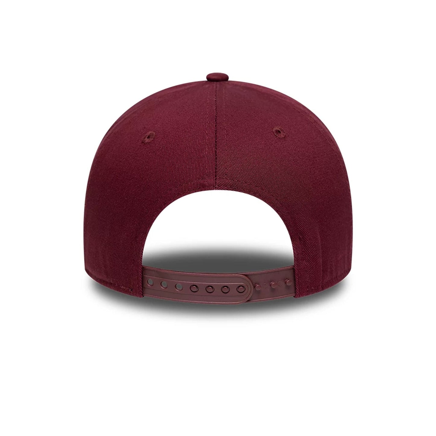 This is a New Era Patch Distressed Dark Red 9FORTY E-Frame Adjustable Cap 4