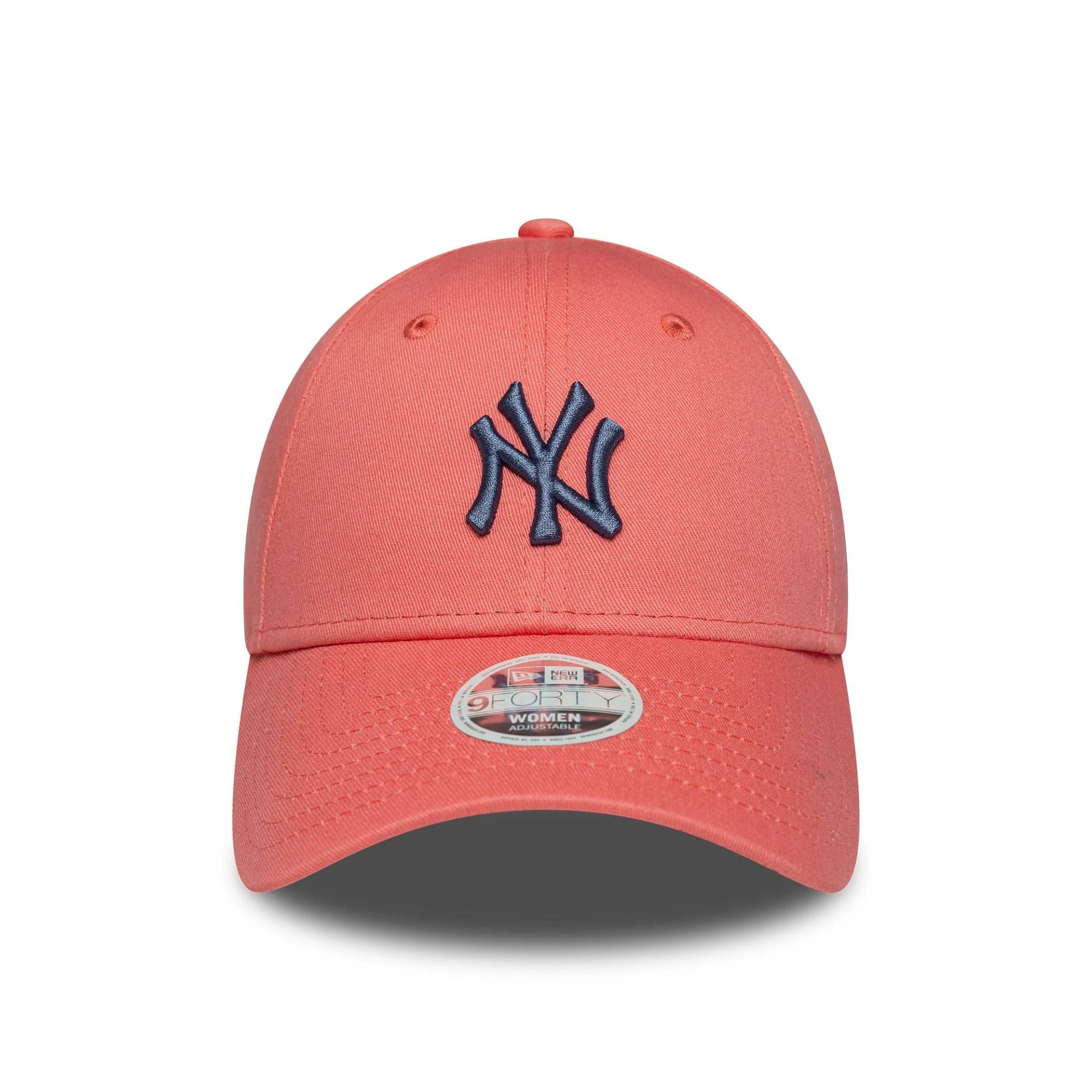 This is a New York Yankees Womens MLB League Essential Pastel Pink 9FORTY Adjustable Cap 2