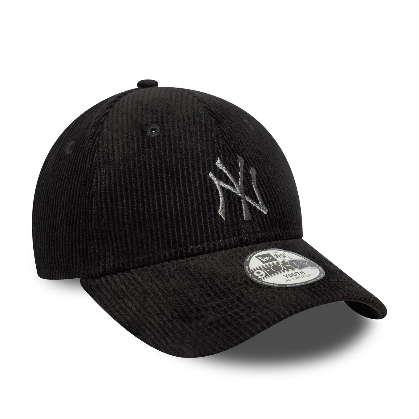 This is a New York Yankees Youth MLB Cord Black 9FORTY Adjustable Cap 3