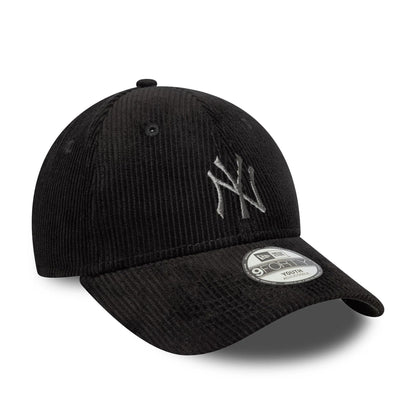 This is a New York Yankees Youth MLB Cord Black 9FORTY Adjustable Cap 3