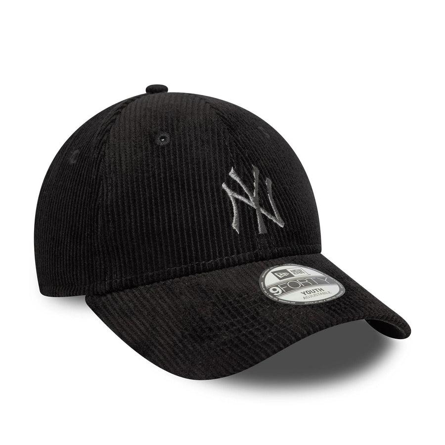 This is a New York Yankees Youth MLB Cord Black 9FORTY Adjustable Cap 3