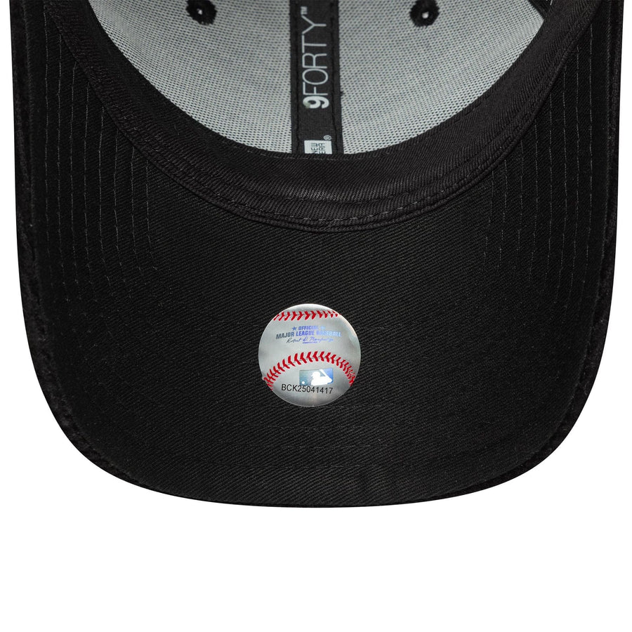 This is a New York Yankees Youth MLB Cord Black 9FORTY Adjustable Cap 5