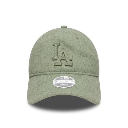 This is a LA Dodgers Womens MLB  Pastel Green 9TWENTY A-Frame Adjustable Cap 2