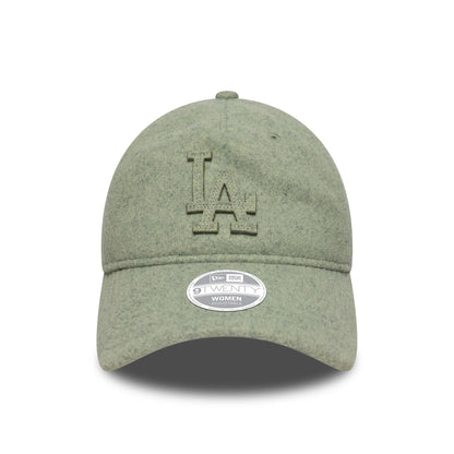 This is a LA Dodgers Womens MLB  Pastel Green 9TWENTY A-Frame Adjustable Cap 2