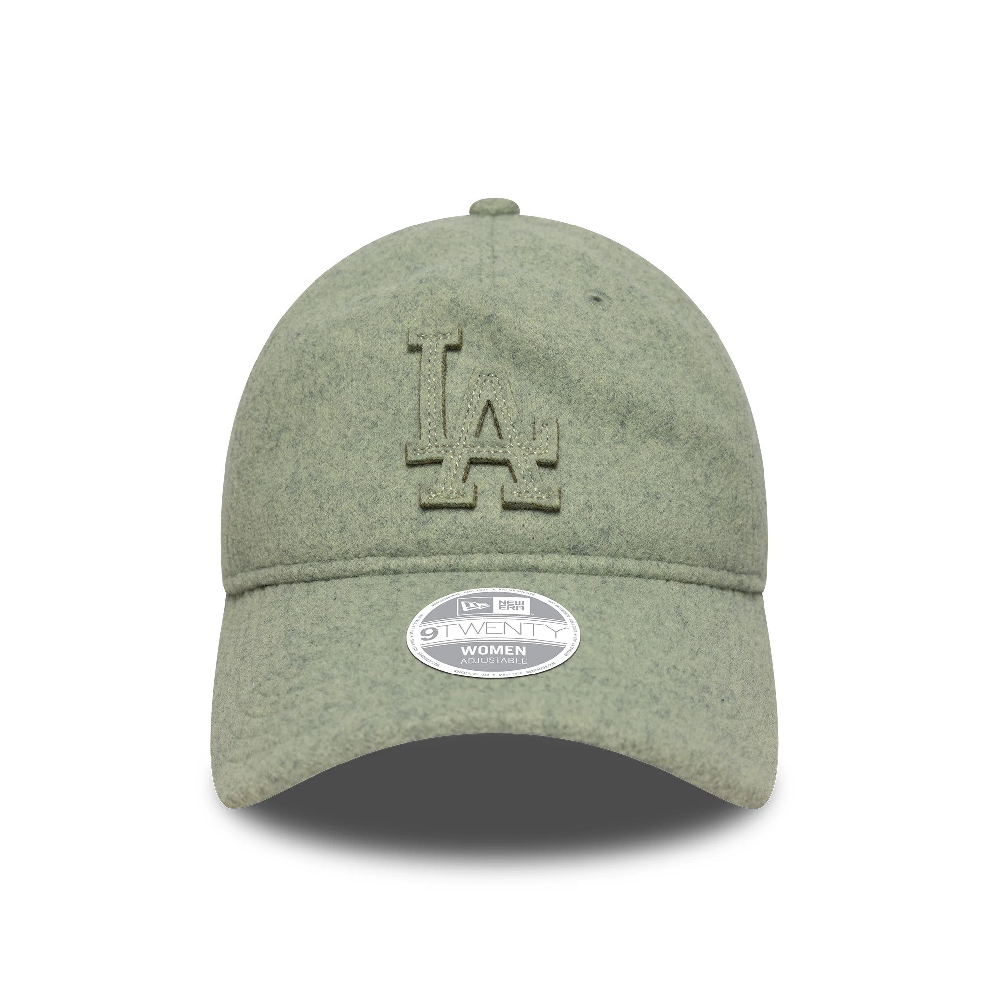 This is a LA Dodgers Womens MLB  Pastel Green 9TWENTY A-Frame Adjustable Cap 2