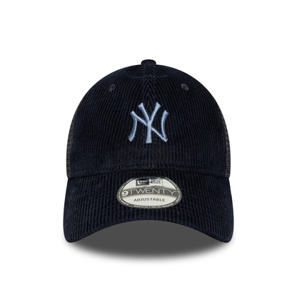 This is a New York Yankees MLB Cord Navy 9TWENTY Trucker Adjustable Cap 2