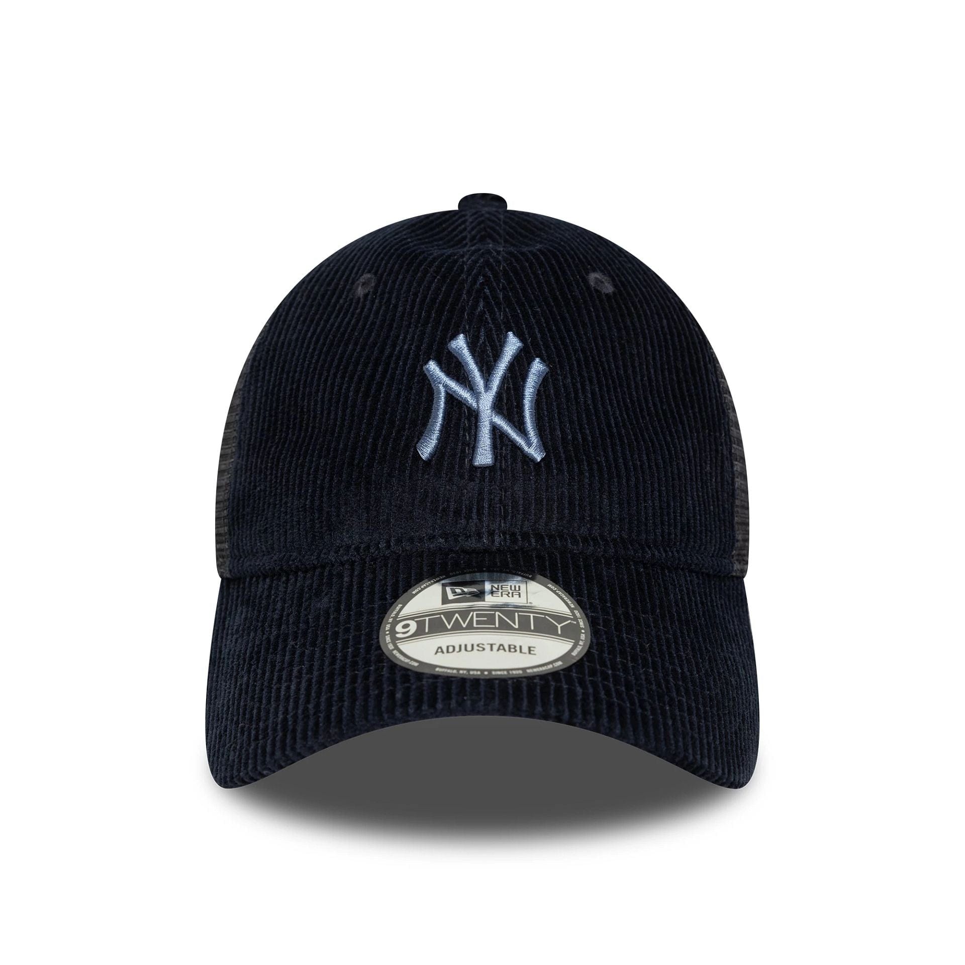 This is a New York Yankees MLB Cord Navy 9TWENTY Trucker Adjustable Cap 2