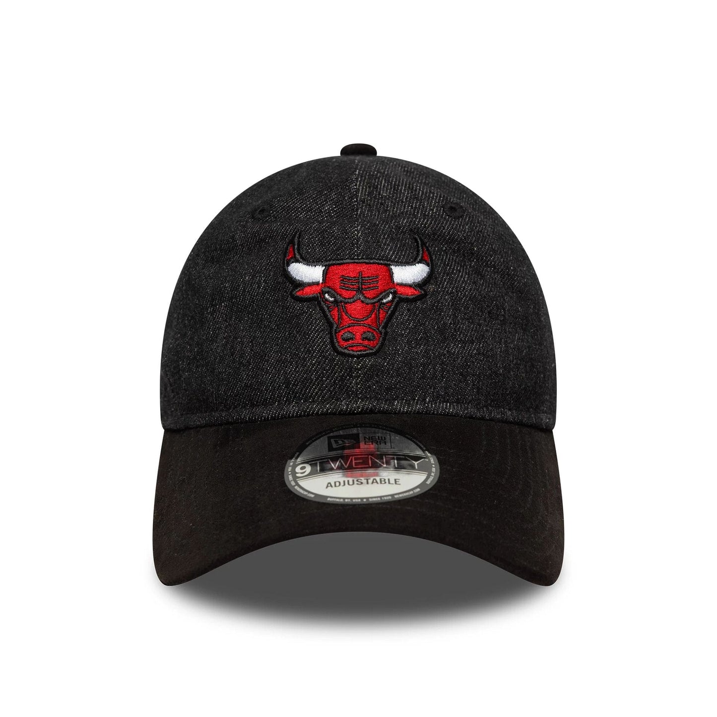 This is a Chicago Bulls NBA Denim Black 9TWENTY Adjustable Cap 2
