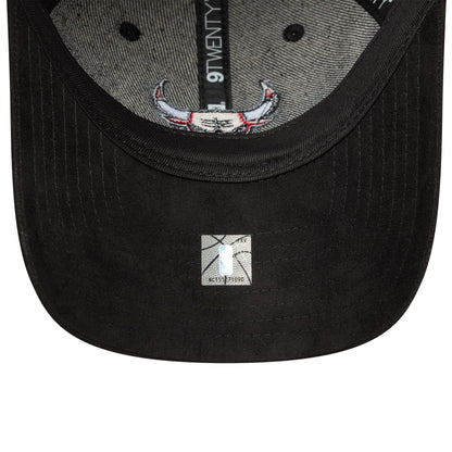 This is a Chicago Bulls NBA Denim Black 9TWENTY Adjustable Cap 5