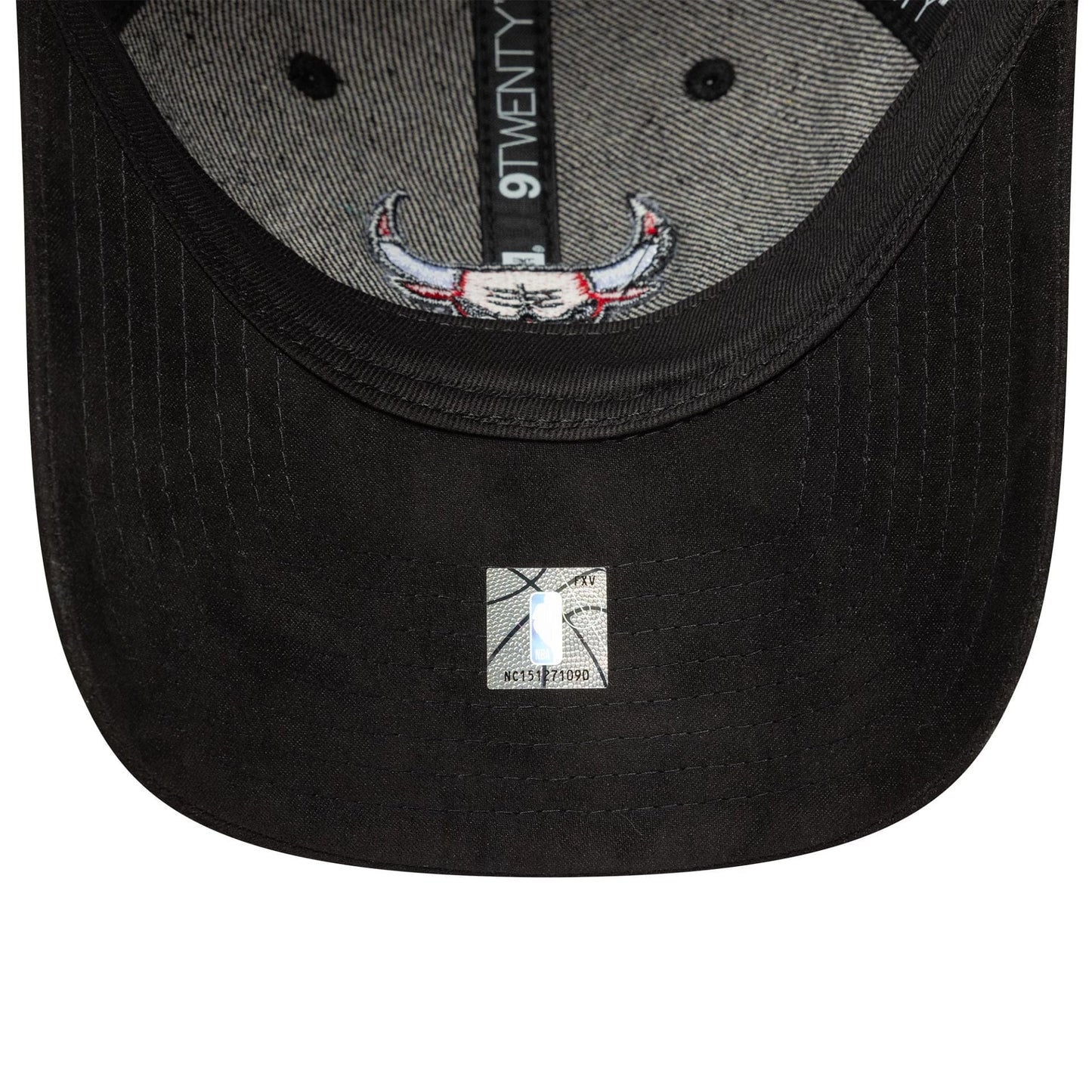This is a Chicago Bulls NBA Denim Black 9TWENTY Adjustable Cap 5