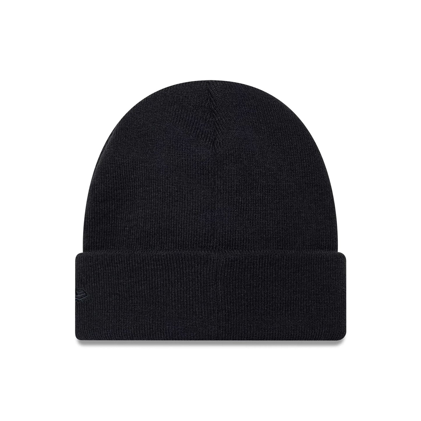 This is a New York Yankees MLB Mini Logo Navy Cuff Knit Beanie Hat 2