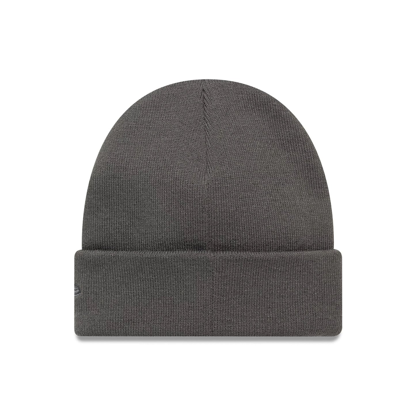 This is a LA Lakers NBA Mini Logo Dark Grey Cuff Knit Beanie Hat 2