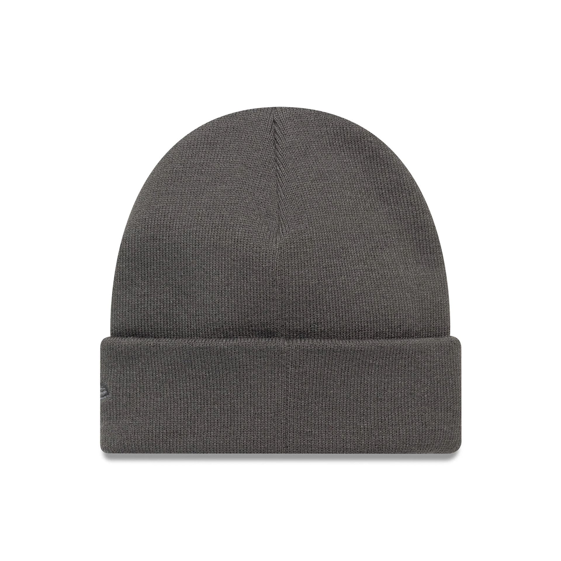 This is a LA Lakers NBA Mini Logo Dark Grey Cuff Knit Beanie Hat.  2