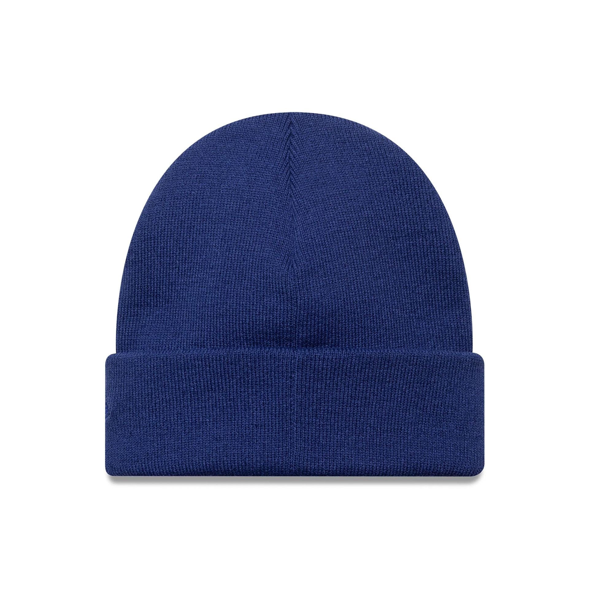 This is a LA Dodgers MLB Mini Logo Dark Blue Cuff Knit Beanie Hat 2