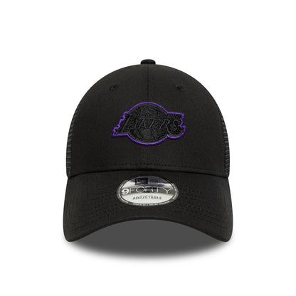 This is a LA Lakers NBA Black 9FORTY Adjustable Cap 2