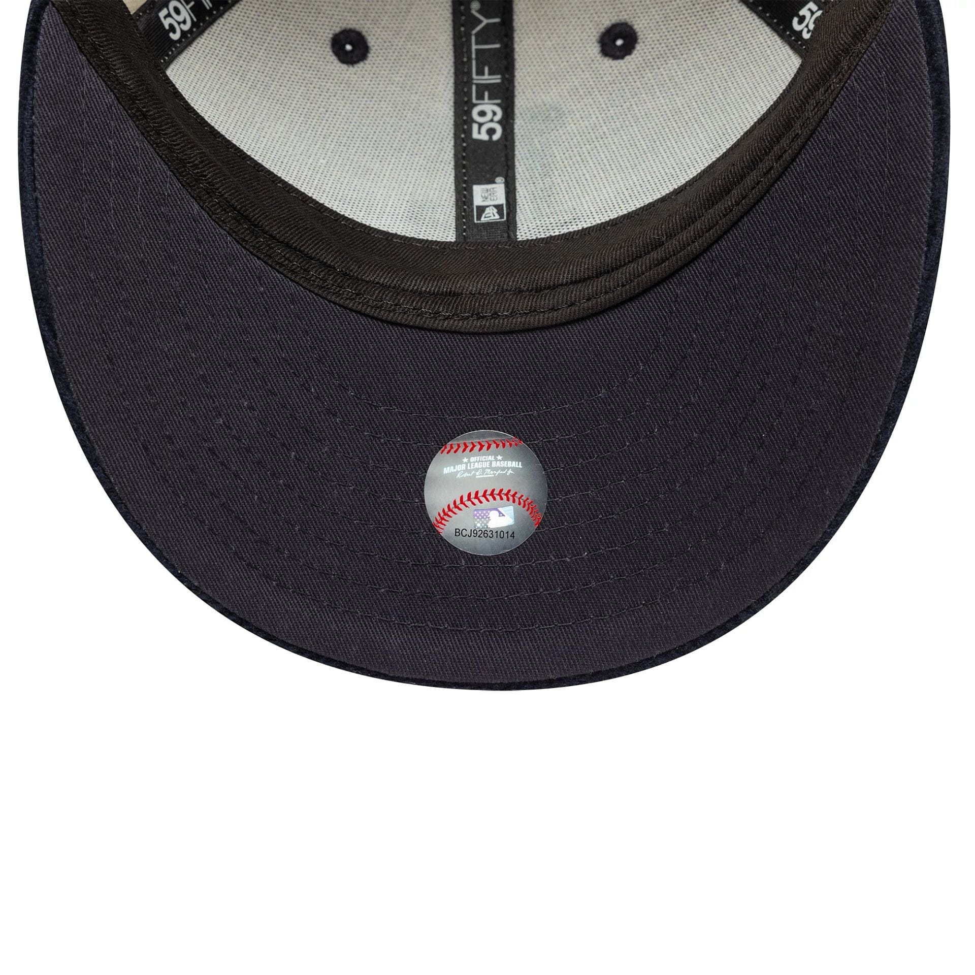 This is a LA Dodgers MLB Cord Cream Low Profile 59FIFTY Fitted Cap 5