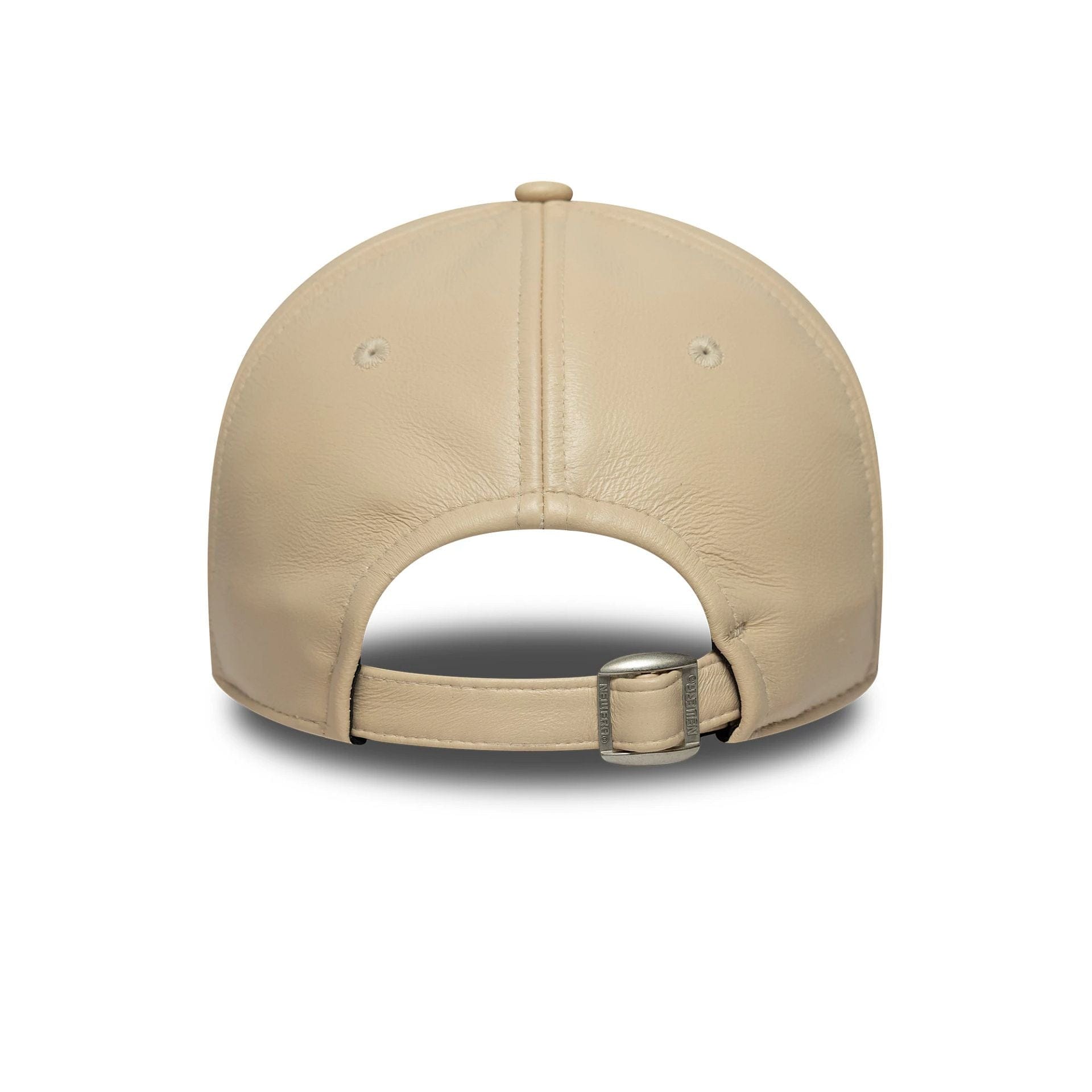 This is a New York Yankees MLB Leather Cream 9TWENTY Adjustable Cap 4