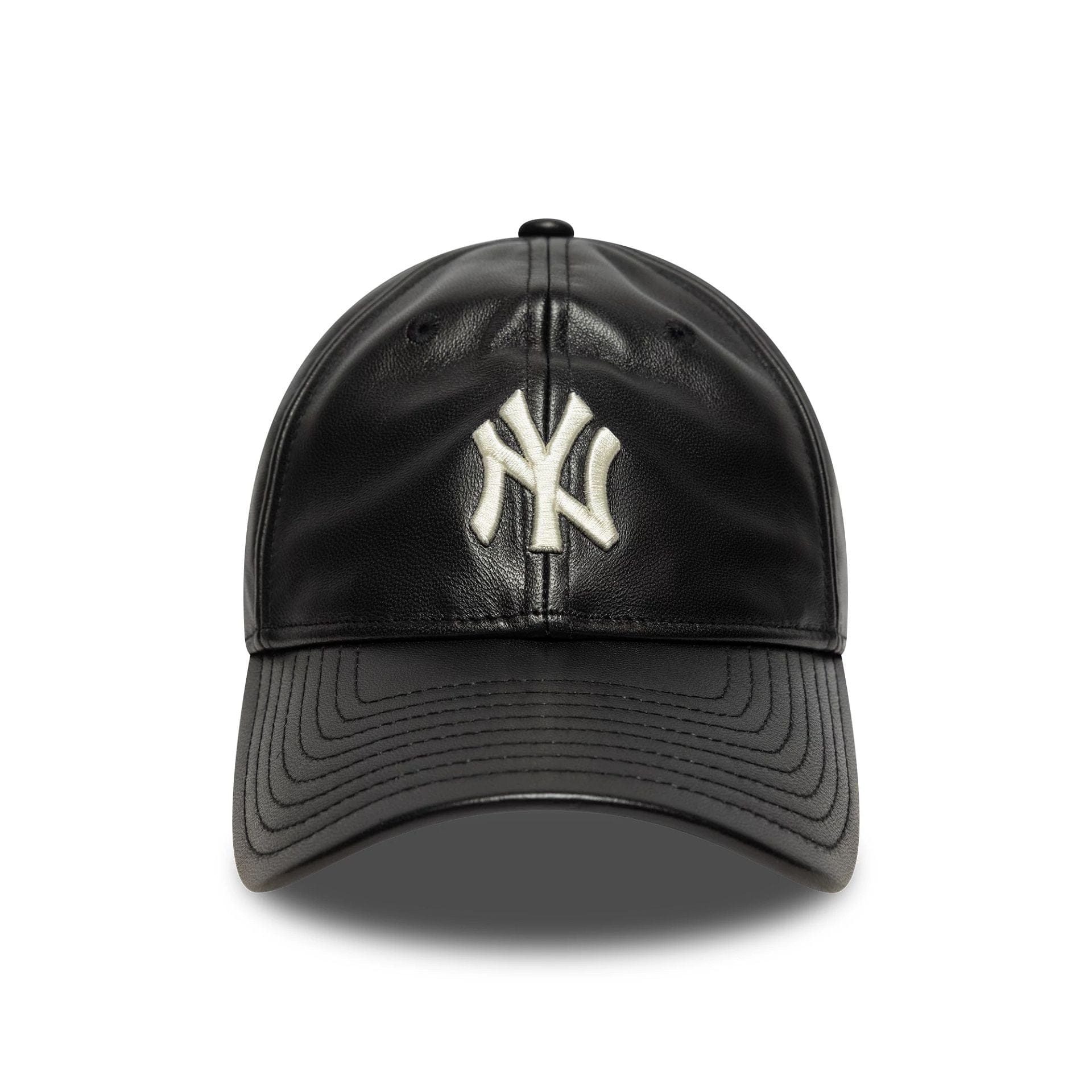This is a New York Yankees MLB Leather Black 9TWENTY Adjustable Cap 2