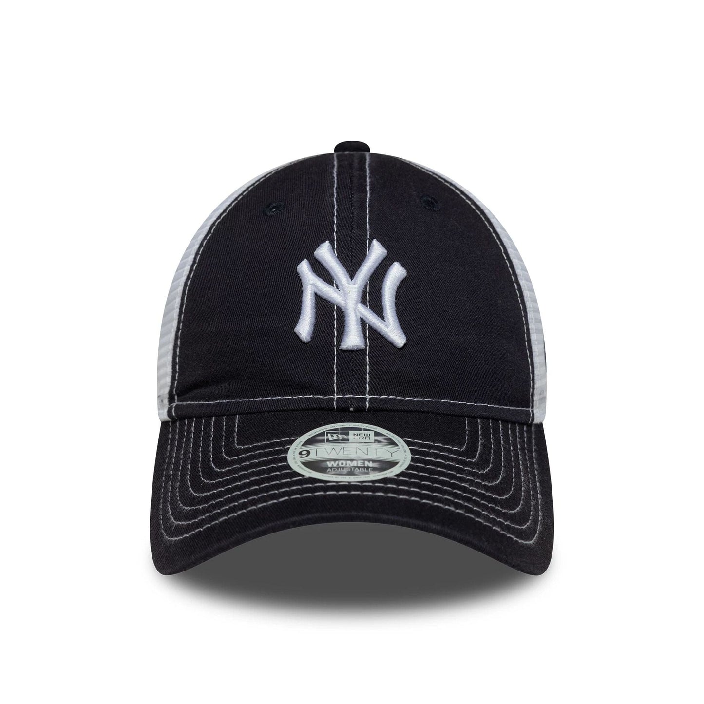 This is a New York Yankees Womens MLB Washed Navy 9TWENTY Adjustable Cap 2