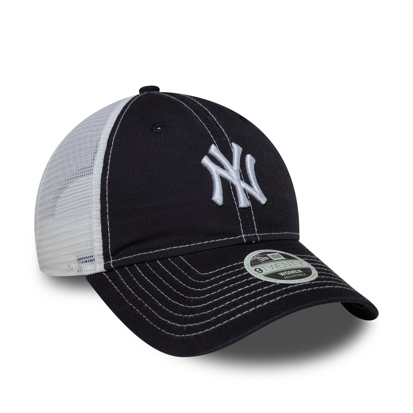 This is a New York Yankees Womens MLB Washed Navy 9TWENTY Adjustable Cap 3