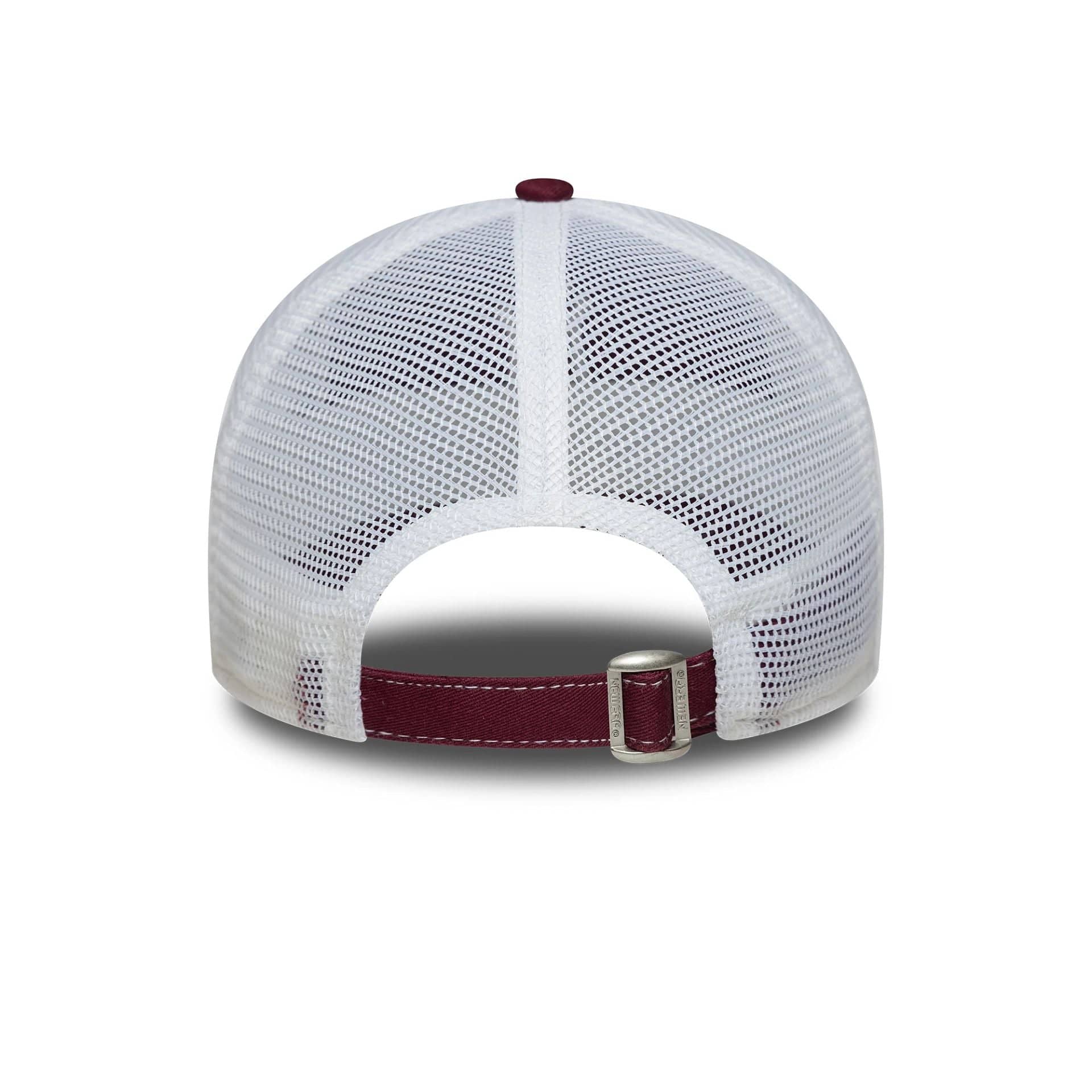 This is a New York Yankees Womens MLB Washed Dark Red 9TWENTY Adjustable Cap 4