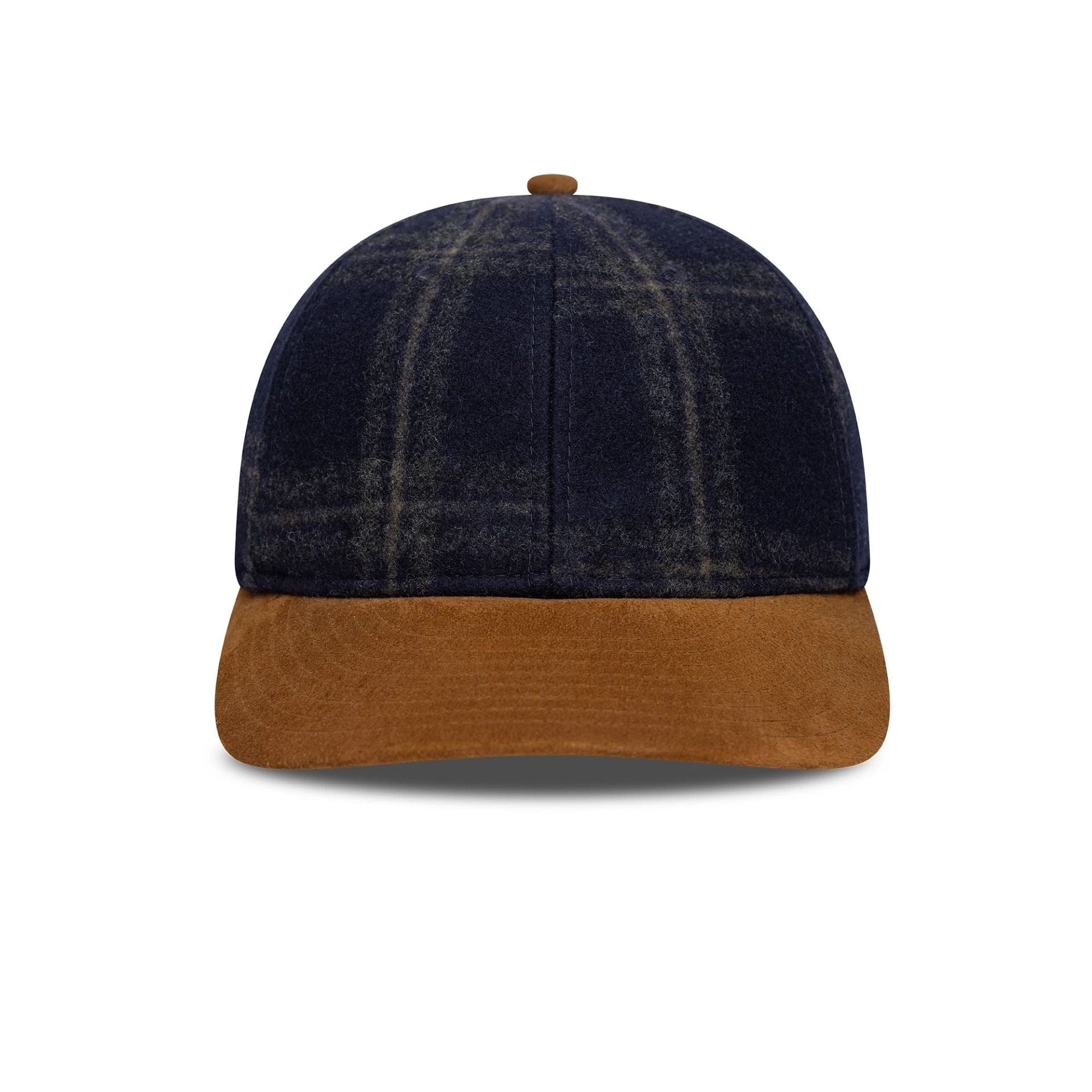 This is a New Era Karo Wool Navy Retro Crown 9FIFTY Adjustable Cap 2